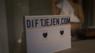 Baking a cake Naked! PART 2 with SwedishDIFtjejen