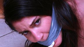 Cute Housewife Arielle Tightly Bound & Tormented with Her Sock before Being Gagged with it! Nude Escape Attempts! RE ENCODE 2025 *NEW PREVIEW!*