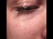 Couple Times that My Cum got Stuck on My Eyelashes :p