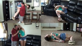 My Step Daddy Has Me Tied So Tight!