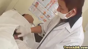 Asian Amateur Bottom Twink Anally Drilled By Doctor 7 Min With Gay
