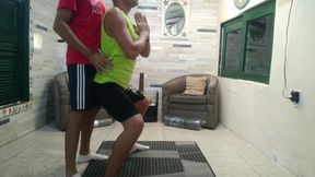 Big Dick Yoga Trainer &amp; His Private Anal Lesson - Twinks in Yoga Time  Part 01