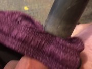 My Garage Vacuum Discreetly Sucks My Cock Through My Shorts Until I Remove Them Completely