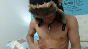 Cute Mathew Alexander Shows His Cum
