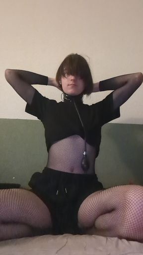 First time trying my inflateble collar