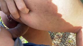 i fuck luna s ass outdoors while we are by the river