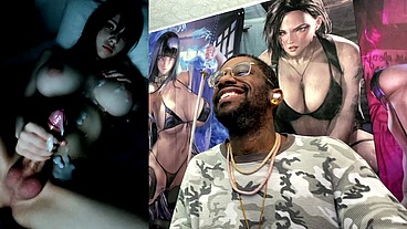 Moody Big Breast Transgender Girl Cumming On Herself In The Dark, AI Generated