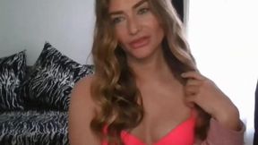 Sultry MILF Sarah teases and fucks