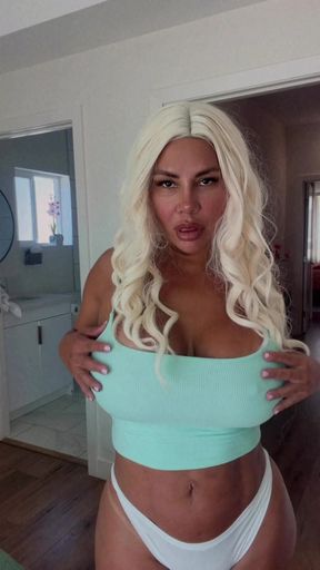 BBW milf with big ass gets fucked by amateur BBC