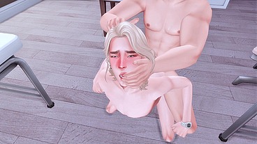 ALPHA TEACHER ARRANGED HARD ANAL SEX FOR A GENTLE FEMBOY (SIMS + ANIME HENTAI + SFM)