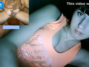 Reacciones de nenas al ver mi polla en la web cam 84. Corrida al final