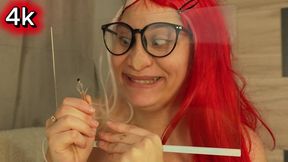 Tiny POV Giantess Presses Against the Glass 4k