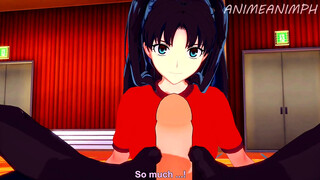 Fate/Stay Night: Fucking Rin and Saber at the Same Time (3D Hentai Uncensored)