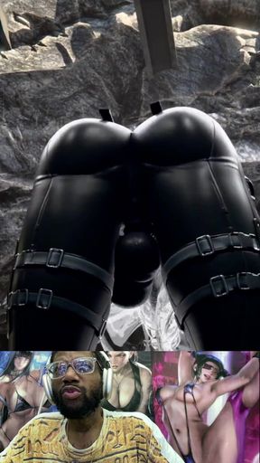 Special Agent Waifu Grows a Fat Futa Cock and Cums in Her Suit