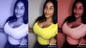 Venezuelan Big Tits Babe Looking Horny