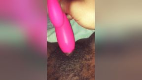 Playing With My Wet Hairy Pussy For