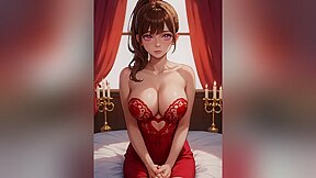 Soft lips parted, my heartbeat echoes in this cozy haze… wanna peek through the curtain with me?