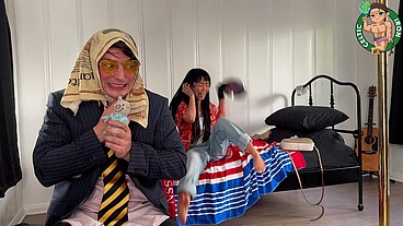 Petite Japanese MILF Marica Hase - Fear & Loathing Leaving Las Vegas Parody