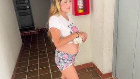 Put It All in &mdash;  My Whore Neighbor Asks Me to Fuck Her Hard and Cum in Her Pussy