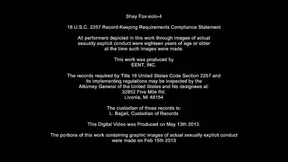 Stunning MILF Shay Fox toys her wet pussy