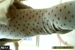 Girl has come to toilet and got on piss cam before dreaming