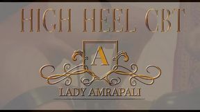 HIGH HEEL CBT Total lenghts 4:23 minutes  Cock Penis Cbt HighHeels HighHeelsJob HighHeel OverKneeBoots Lack Latex Slave Bdsm  Lady Amrapali  Herrin Mistress Domina Femdom