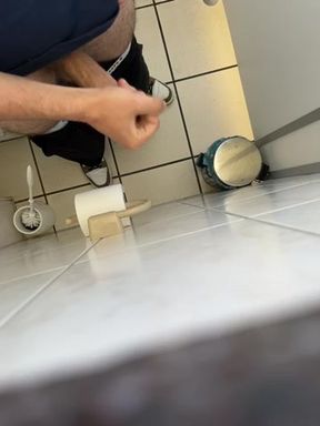 Jerking off at work
