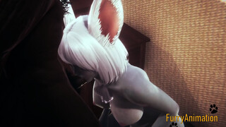 Furry Hentai - Sexy and cute Bunny having sex with a beast