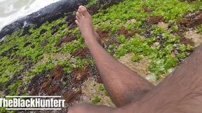 My Beautiful Feet After a Day of Work Taking Vitamin D on the Beach