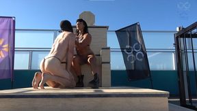 Ashtray, face-sitting and **** Worship at Omega Compound