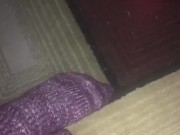 purple socks