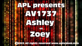 Ashley vs Zoey - Watching her real-life sister fight!