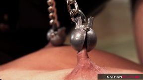 bdsm session for lou charmelle with a lot of anal pounding