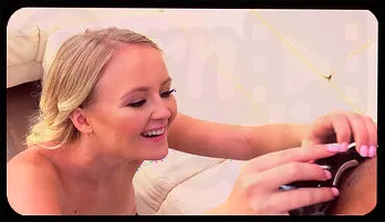 Blonde Gets Punished with Giant Dick HD