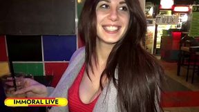 huge tits stepdaughter ayda swinger seduces stepdad’s best friends into threesome – immoral live 4k