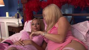 alicia rhodes and romana ryder enjoy a bit of foursome fun