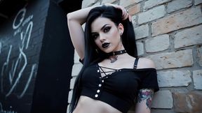 goth girl and sexy gothic fantasy (ai generated)