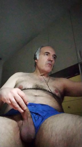 I've Been Masturbating My Cock for Two Hours, Finally I Cum