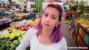 Veronica Leal Gets Picked Up From Market