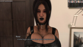 Good-sized Jugged Punk Bitch In Fishnets And Chains Gets Her Super-sexy Soles Munched and Plumbed - Blacked Mansion 08 3 DIMENSIONAL Huge-boobed Emo Porno Game