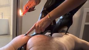 Burning attention for my slave