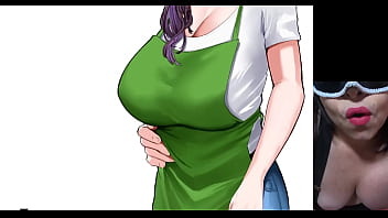 Una ama de casa madura vuelve a recibir a su hijastro desempleado