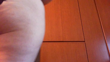 Sexy milf wears mini skirt and diaper