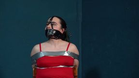 6053 zara in Chair and Harness Gag