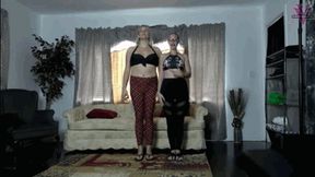 Amazon Jenny and Vicky compare and measure- 4K MP4