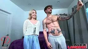 Lily Labeau's Deepthroat BJ & Booby Play