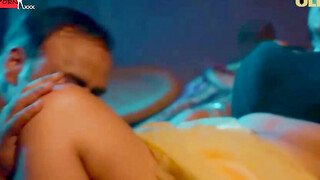 Mother in low Sex with Damad Ullu Web Series sex Scene