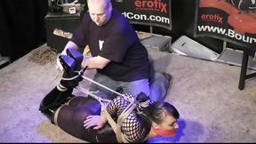 Supertight Chicken Wing Hogtie live in Public - Part 2 mp4 SD