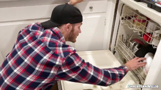 Masturbation &#8211; POV fetish film of amateur tattooed Christian Wilde gay slut masturbating