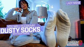 You want my socks? Only if you do what I tell you! ( Sock Fetish with Lady Nisha ) - 640p wmv